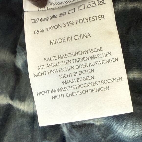 ANTHROPOLOGIE NEUW SHIBORI MAXI DRESS TIE DYE
BACK CUTOUT SIZE XS - Picture 9 of 10